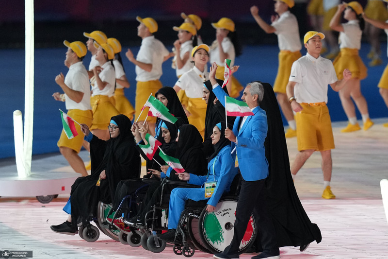 مراسم افتتاحیه بازی های پاراآسیایی هانگژو