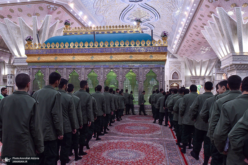 مراسم گل افشانی حرم مطهر امام خمینی (س)