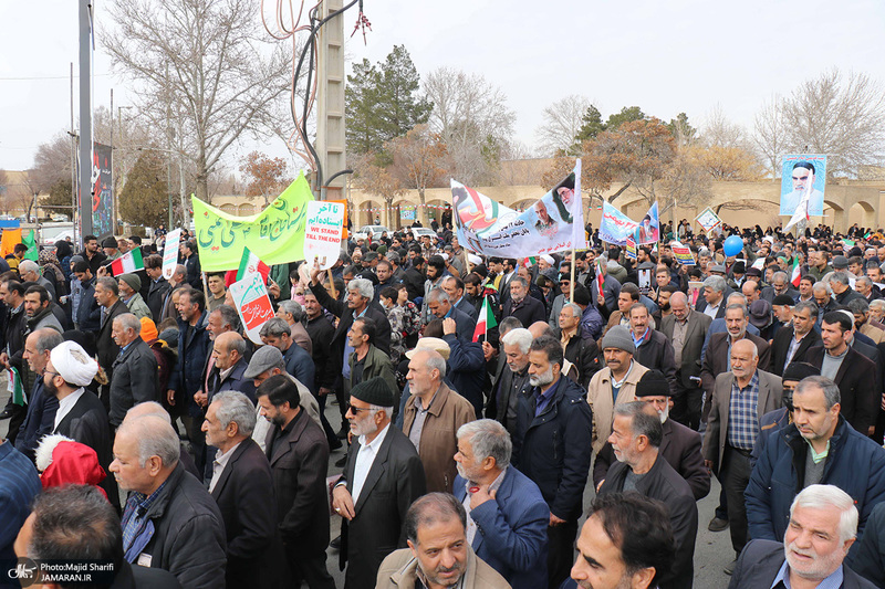 راهپیمایی باشکوه 22 بهمن در خمین