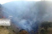 آتش گرفتن تانکر حامل سوخت در جاده مریوان - سنندج یک کشته بر جا گذاشت