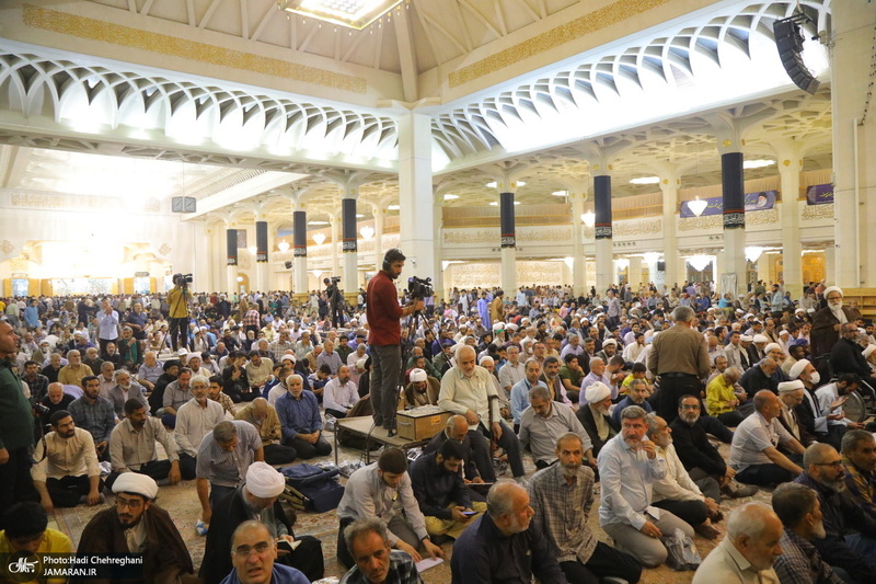 مراسم سالروز رحلت امام خمینی (س) از سوی مقام معظم رهبری در حرم حضرت معصومه(س)