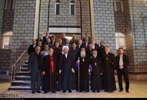 دیدار یونسی با رهبران اقلیت های مذهبی در ارومیه