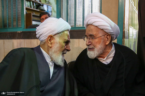 مراسم تشییع آیت الله سید مهدی امام جمارانی (ره) از حسنیه جماران-2