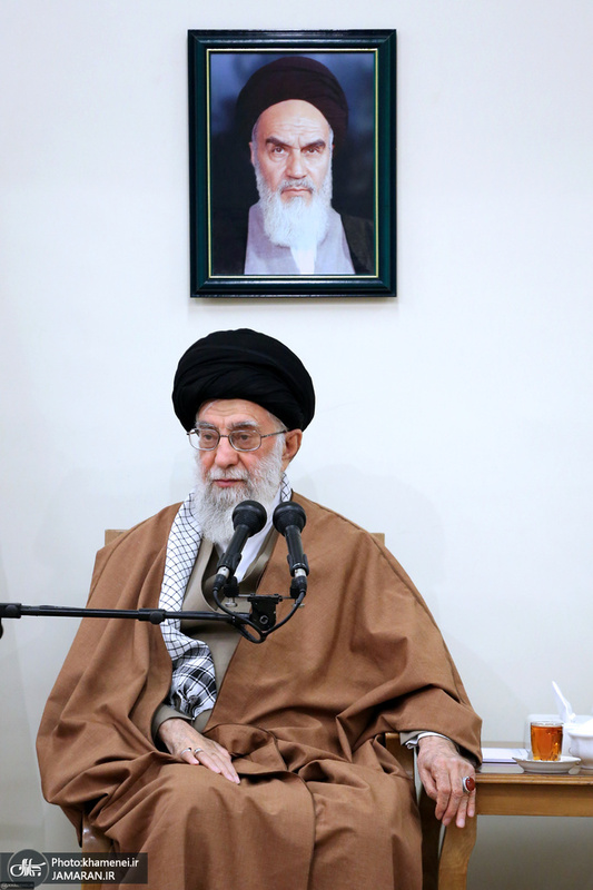 دیدار مسئولان دفتر تبلیغات اسلامی حوزه علمیه قم با رهبر معظم انقلاب اسلامی