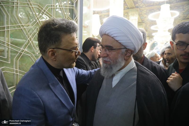 مراسم دومین سالگرد ارتحال آیت الله العظمی محفوظی (ره) در قم