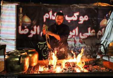 خدمت رسانی به زائران حسینی در چذابه تا آخر ماه صفر