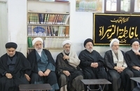 مراسم عزاداری شهادت حضرت فاطمه زهرا (س) در دفتر آیت الله العظمی صانعی (15)