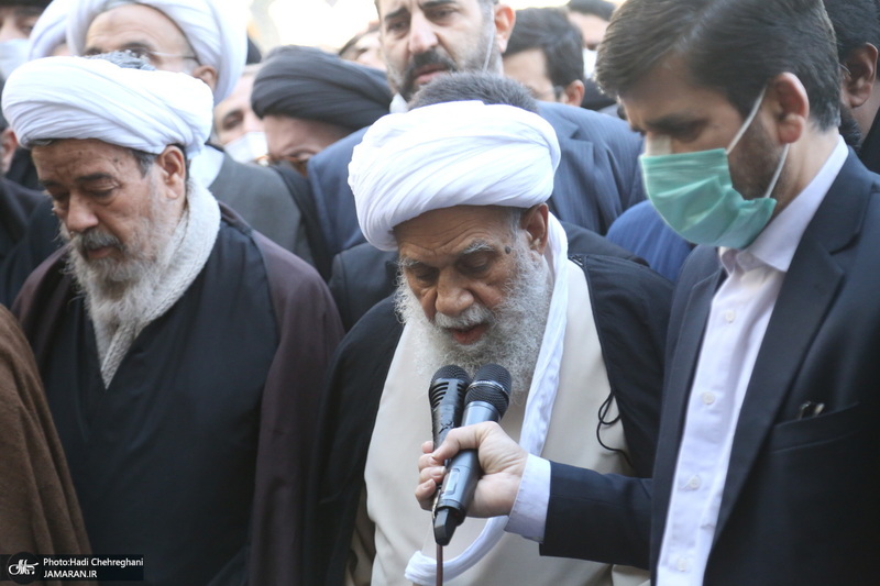 مراسم تشییع آیت الله العظمی صافی گلپایگانی (ره) در قم - 2