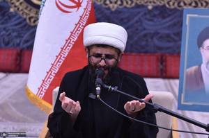مراسم شام غریبان شهادت امام رضا (ع) در حرم مطهر امام خمینی
