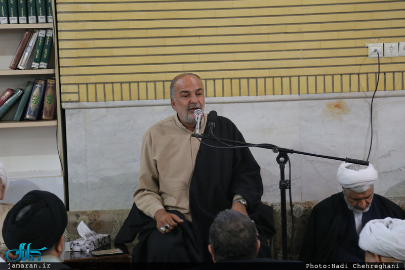 جشن ولادت حضرت زهرا(س) و تولد حضرت امام خمینی(ره) در بیت آیت الله العظمی صانعی