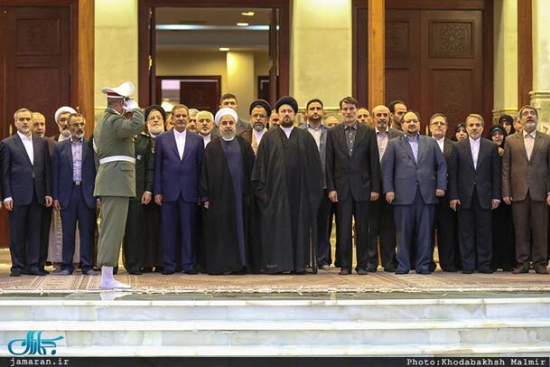 روحانی: نگذاریم راه و مسیر امام تفسیر نابجا شود/ سید حسن خمینی: باید قدردان گام بزرگ تثبیت حقوق هسته ای باشیم