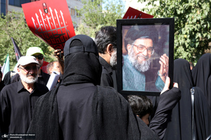 مراسم وداع با رهبر شهید انقلاب در مصلی تهران- 9