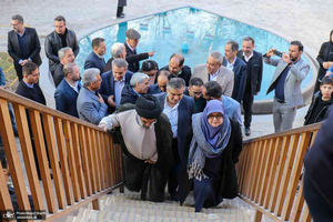 بازدید سخنگوی دولت از بیت تاریخی امام خمینی