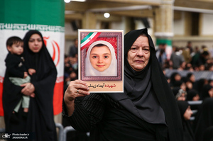 دیدار دانش‌آموزان و دانشجویان با رهبر معظم انقلاب