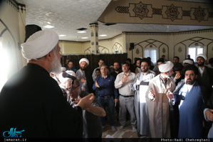 مراسم دعای عرفه در محضر استاد امجد 