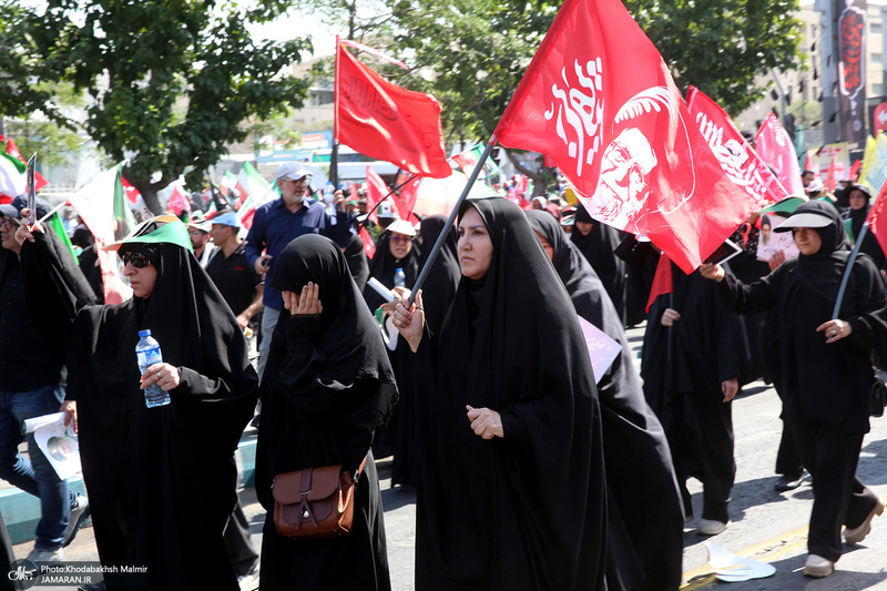 مراسم تشییع پیکر مطهر رهبر شهید انقلاب در تهران -6
