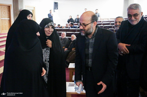 مراسم چهلمین روز درگذشت اشرف بروجردی