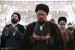 مراسم چهلمین روز ارتحال سید محمود دعایی در حرم مطهر امام خمینی