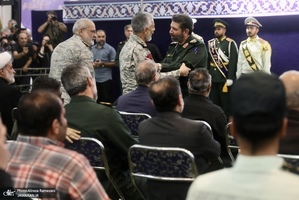 مراسم گرامیداشت شهدای جنگ رمضان