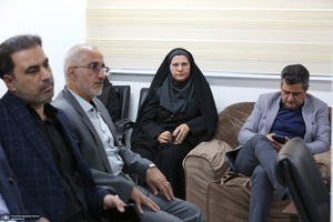 دیدار وزیر و معاونین وزارت ارتباطات با سید حسن خمینی