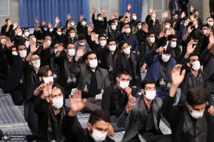 مراسم عزاداری اربعین حسینی با حضور رهبر معظم انقلاب