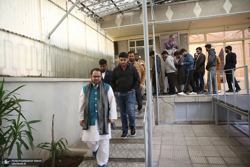 بازدید جمعی از فرهیختگان کشور هند از جماران‎