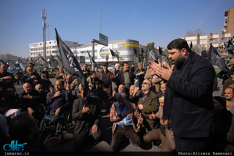 مراسم عزاداری روز شهادت حضرت زهرا(س) در سطح شهر تهران