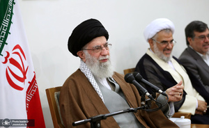 دیدار اعضای ستاد کنگره شهدای استان هرمزگان با رهبر معظم انقلاب