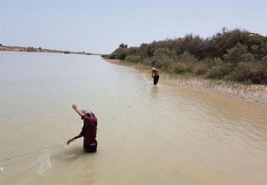 آبنمای تخریب‌شده رودخانه خیرآباد زهره بازسازی می‌شود