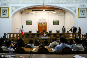 نشست خبری علی لاریجانی رییس مجلس