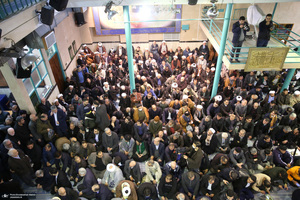 مراسم سالگرد رحلت آیت‌الله سید محمد موسوی بجنوردی در حسینیه جماران  -2