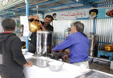 ۶ موکب برای خدمت رسانی به زائران رضوی در سبزوار برپا شد