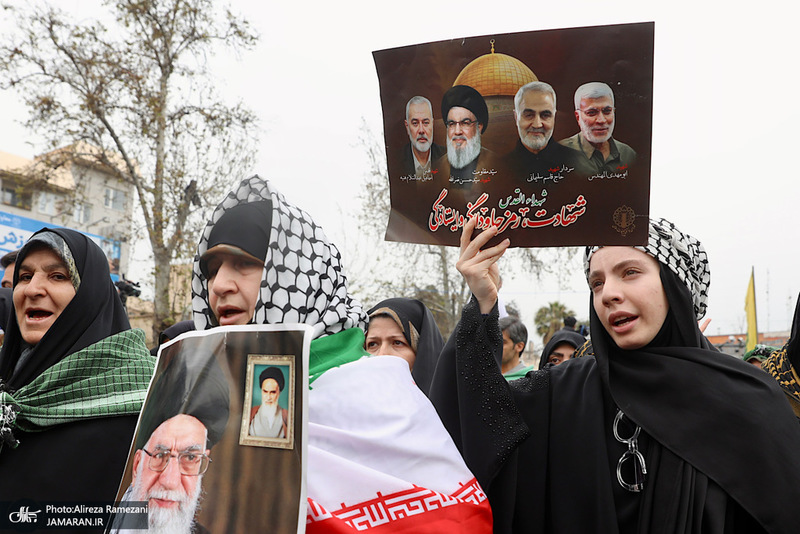 راهپمایی با شکوه روز قدس در تهران-۴