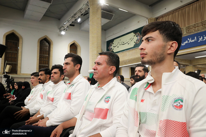 دیدار قهرمانان و مدال‌آوران ورزشی و المپیادهای علمی جهانی با رهبر معظم انقلاب