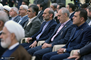 تجدید میثاق رئیس‌جمهور و اعضای دولت با آرمان‌های حضرت امام خمینی - 1