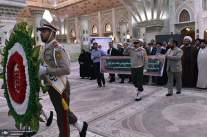 تجدید میثاق رئیس و کارکنان سازمان اوقاف و امور خیریه با آرمان های حضرت امام (س)