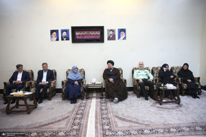 دیدار رئیس و مدیران سازمان حفاظت محیط زیست با سید حسن خمینی