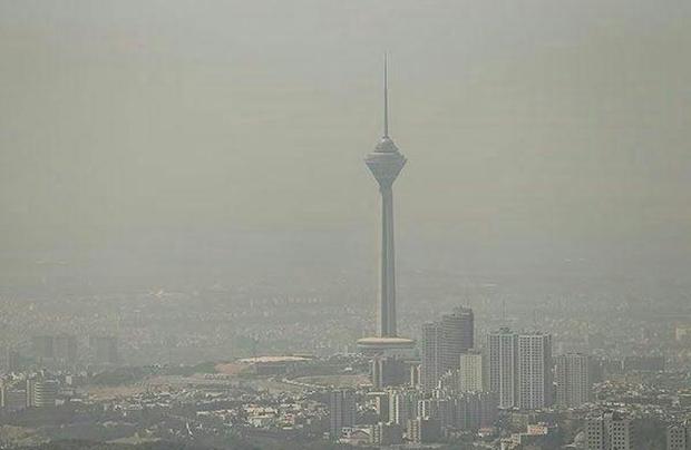 هوای تهران ناسالم برای گروه های حساس است