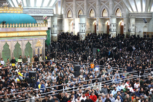حضور شخصیت‌های سیاسی و مسئولان کشوری و لشکری در مراسم سالگرد ارتحال حضرت امام خمینی (س) -3