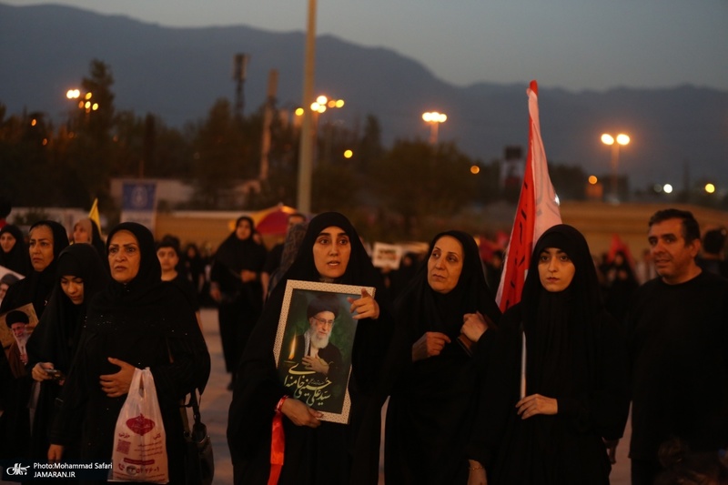 مراسم وداع با رهبر شهید انقلاب در مصلی تهران- 6