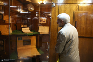 بازدید سعید جلیلی از نگارستان امام خمینی
