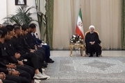 تقدیر رئیس‌جمهور روحانی از بازیکنان و کارفنی تیم ملی فوتبال
