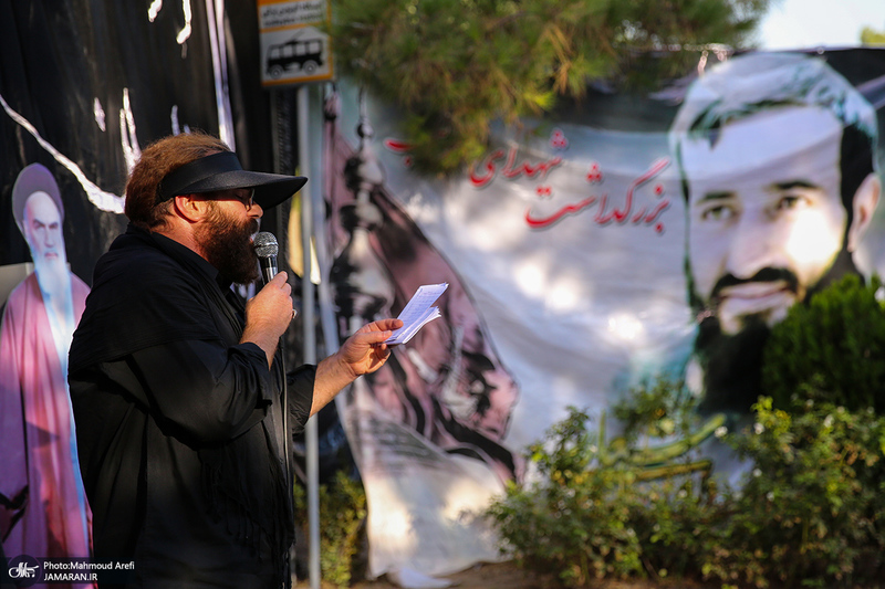 عزاداری تاسوعای حسینی(ع) هیات گردان تخریب و گردانهای لشکر 27 محمد رسول الله(ص)