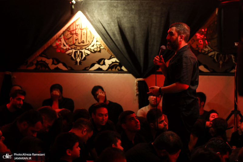 مراسم شب اربعین حسینی در حسینیه شهید امیر حسین اعتماد سعید