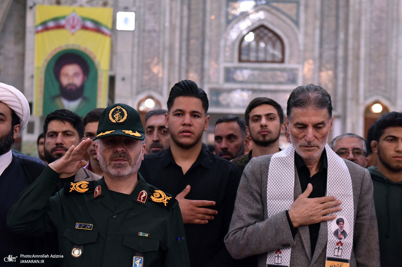 مراسم تجدید میثاق سازمان بسیج دانش آموزی با آرمان های امام خمینی (س)