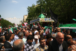 تشییع شهید آشوری جانی بت اوشانا