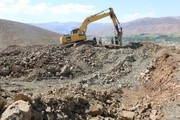 عملیات اجرایی احداث مخزن آب 2 هزار مترمکعبی شهر قطور آغاز شد