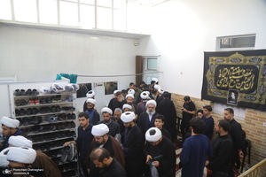مراسم وداع با آیت الله العظمی شبیری زنجانی (ره)