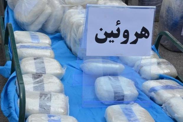 1.1 تن هروئین در عملیات مشترک پلیس سمنان کشف شد