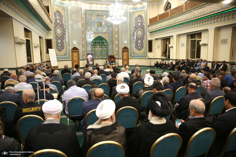 مراسم چهلمین روز درگذشت حجت الاسلام و المسلمین محمدعلی جماعتی در مسجد جامع جماران